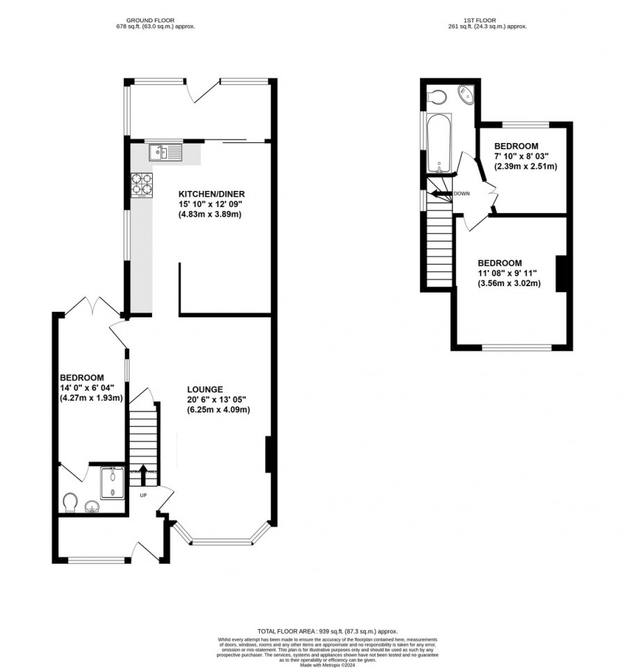 Floorplans For East Drive, Orpington