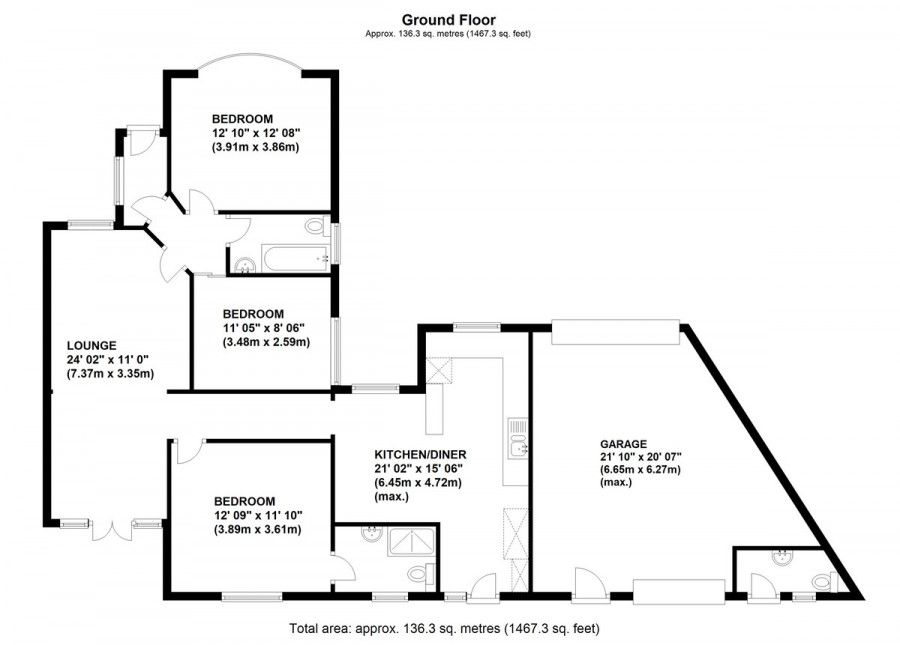 Floorplans For East Drive, Orpington