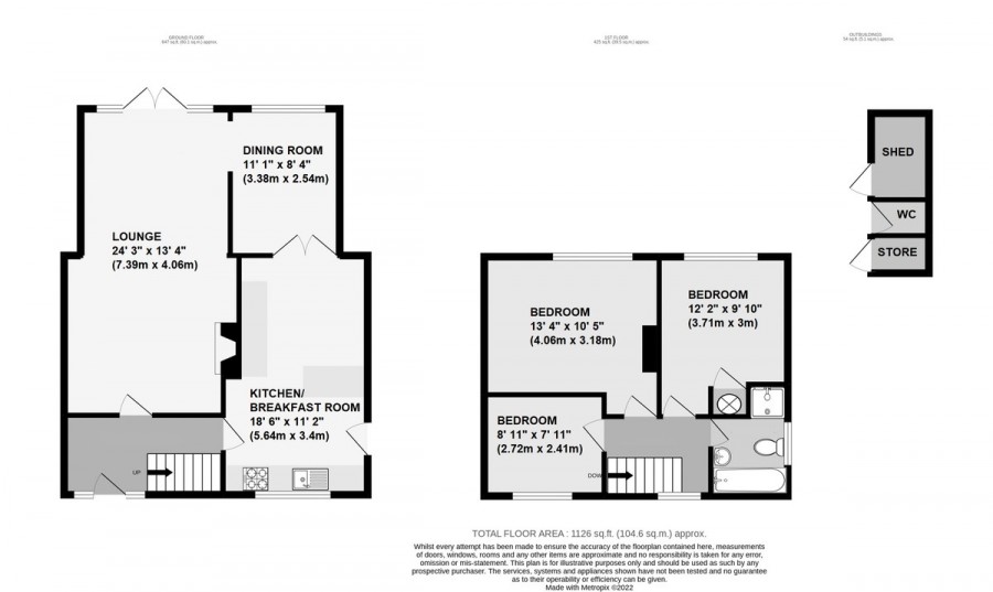 Floorplans For Arundel Drive, Orpington