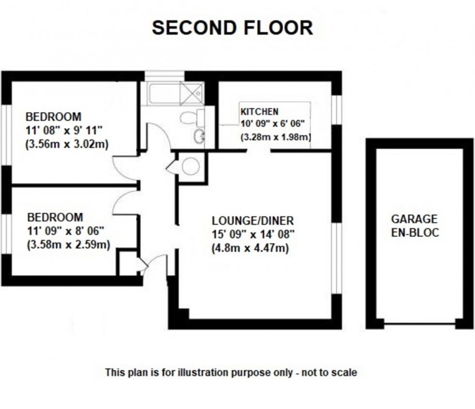 Floorplan for Bournewood Road, Orpington