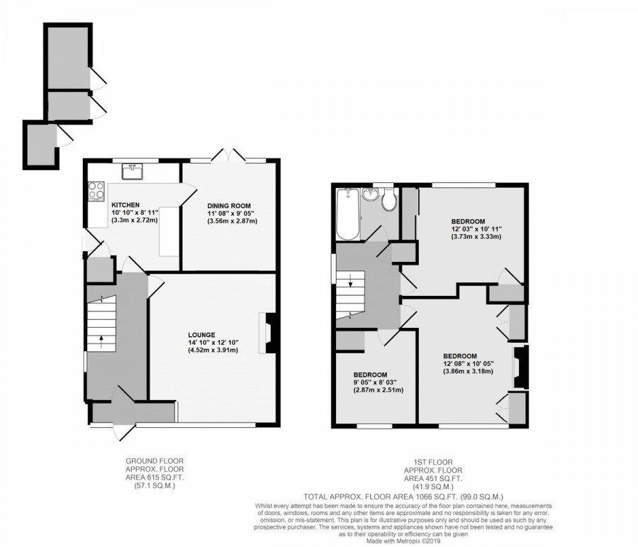 Floorplans For Repton Road, Orpington