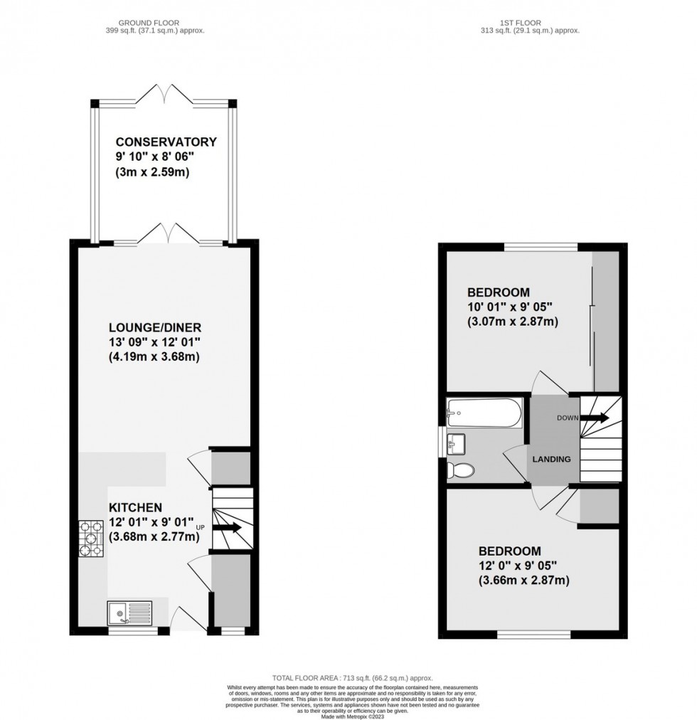 Floorplan for Furzehill Square, Orpington