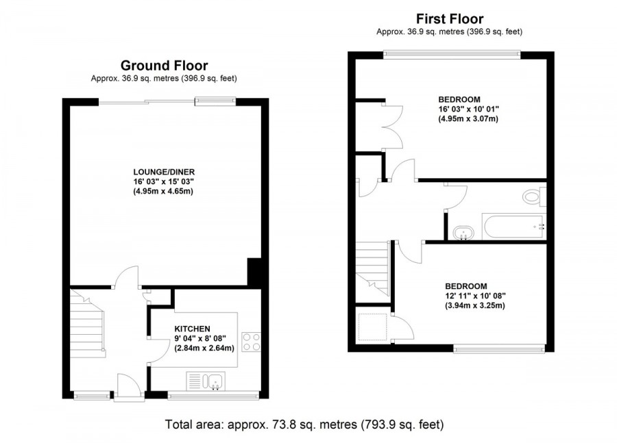 Floorplans For Place Farm Avenue, Orpington