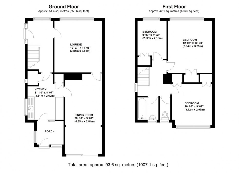 Floorplan for Ridgeway Crescent Gardens, Orpington