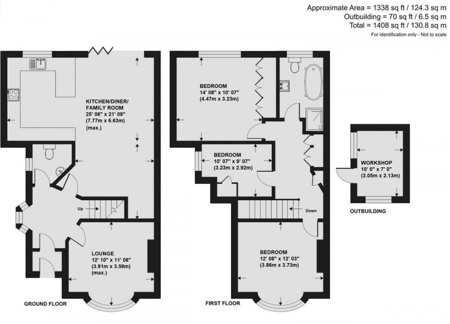 Floorplans For Warren Drive, Orpington