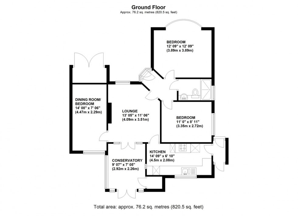 Floorplan for May Avenue, Orpington