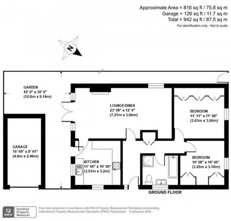 Floorplans For Hilborough Way, Orpington