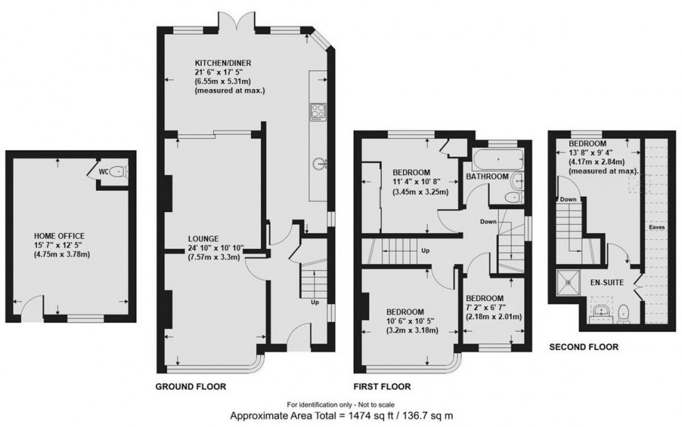 Floorplan for Lodge Crescent, Orpington