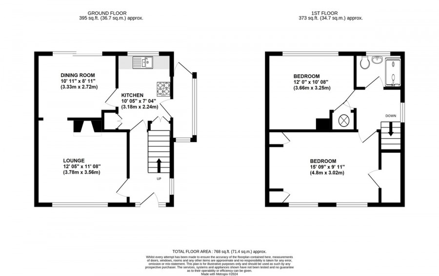 Floorplans For Walsingham Road, Orpington