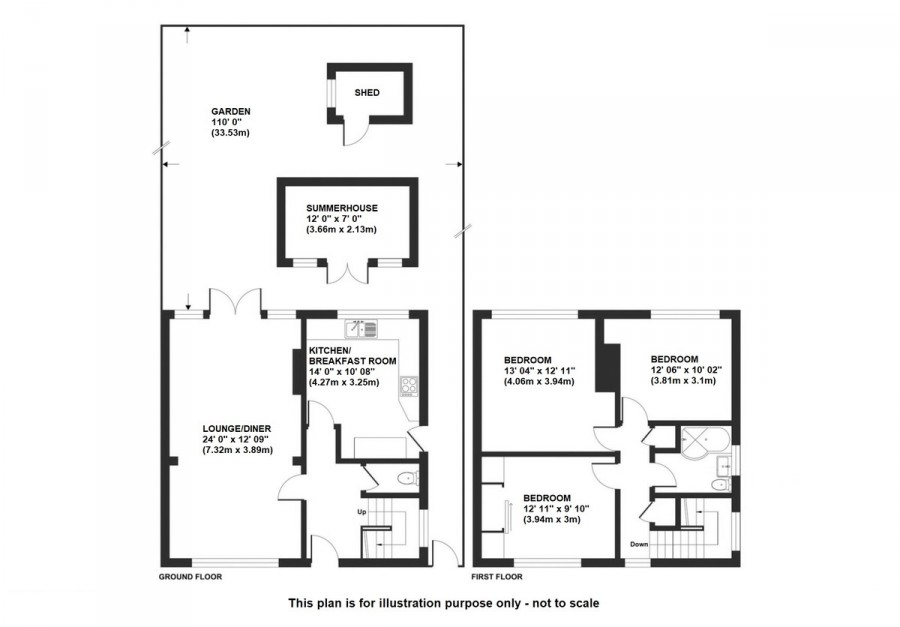 Floorplans For Kevington Drive, Orpington