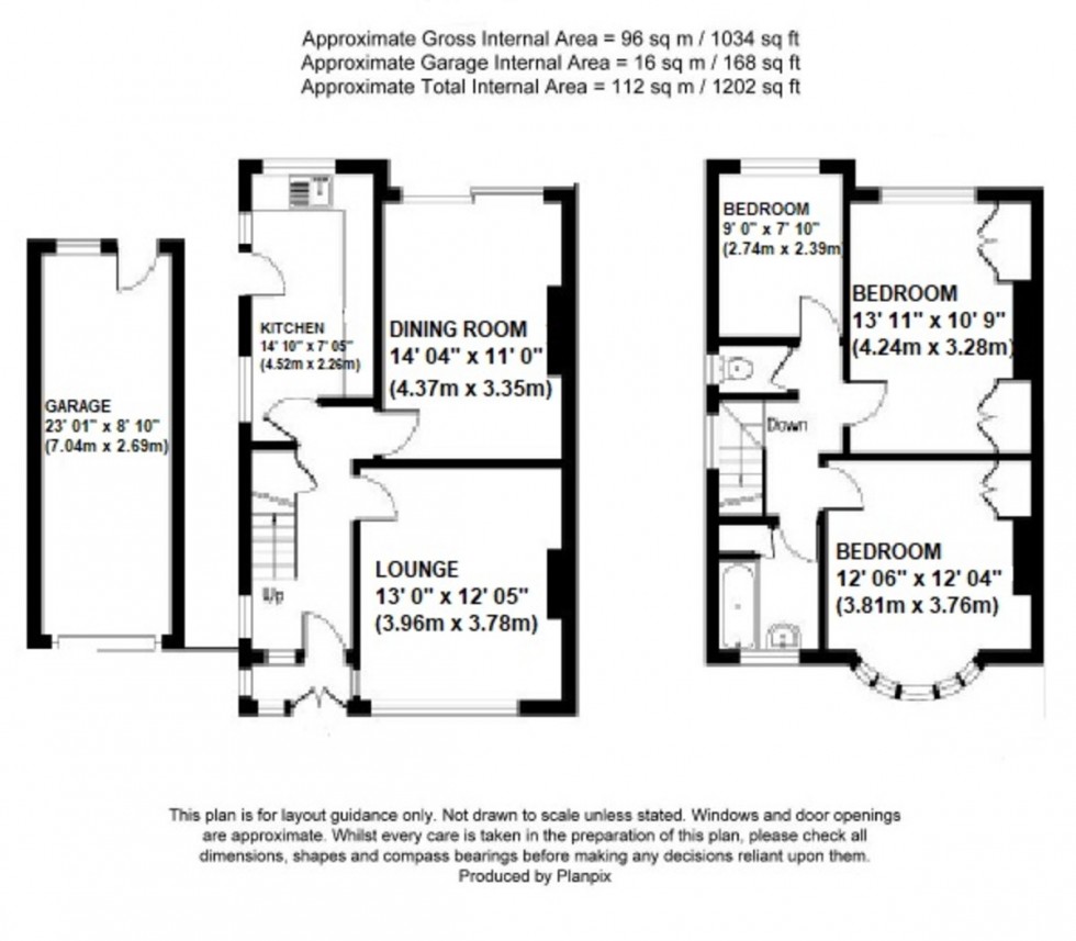 Floorplan for Elm Grove, Orpington