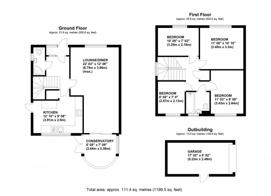 Floorplans For Briarswood Way, Orpington