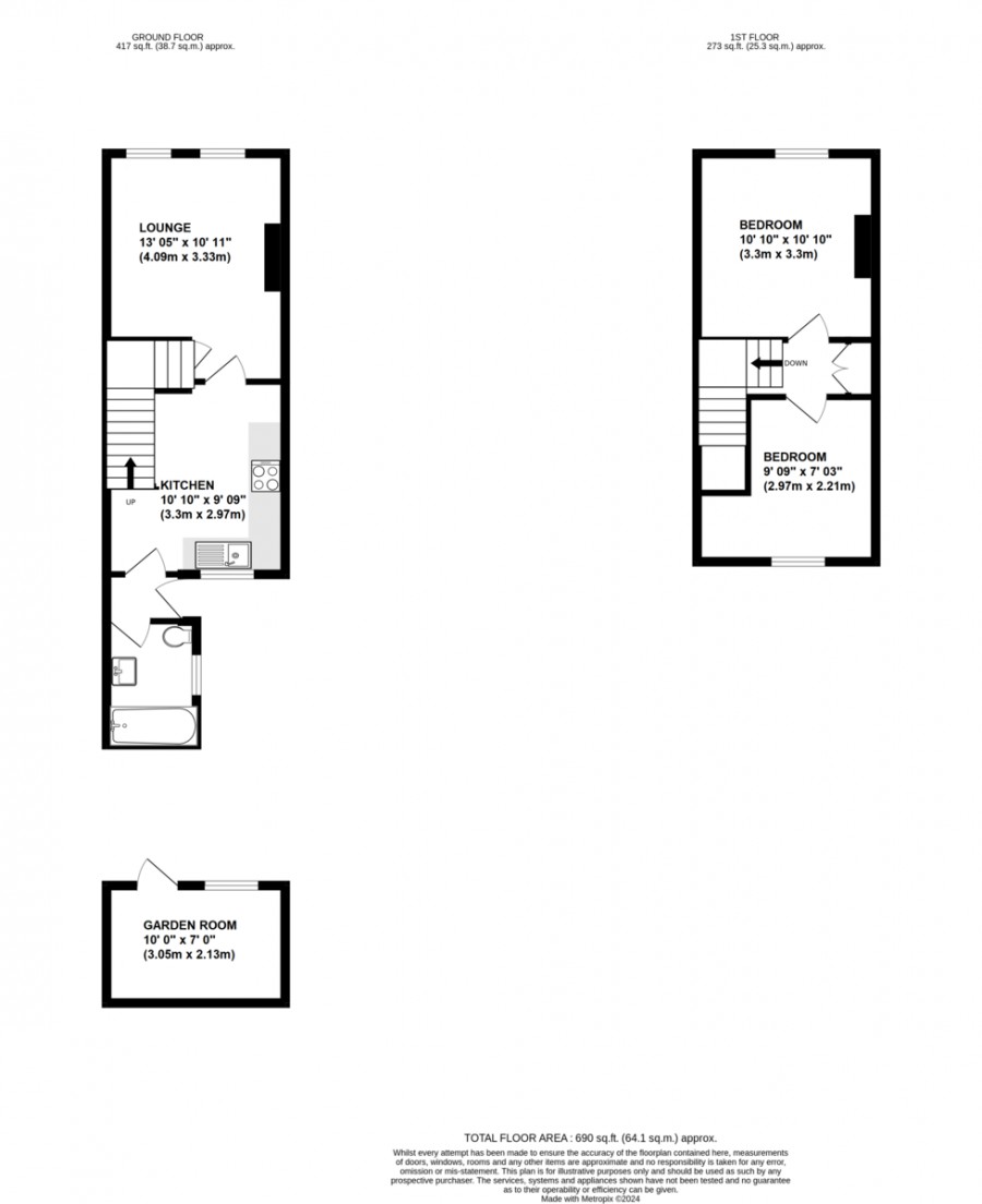 Floorplans For Albert Road, Orpington