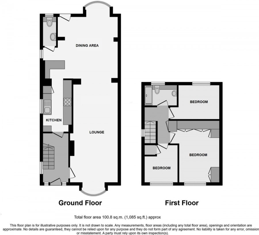 Floorplans For Wilmington Avenue, Orpington