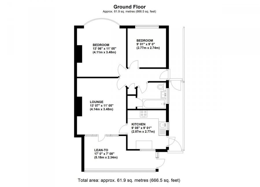 Floorplans For Lancing Road, Orpington