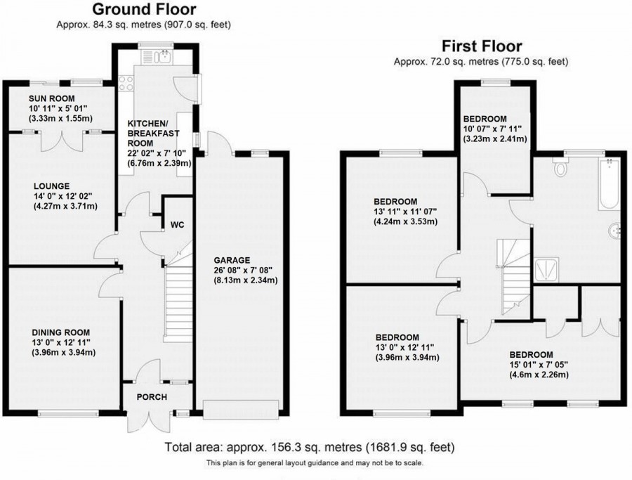 Floorplans For Charterhouse Road, Orpington