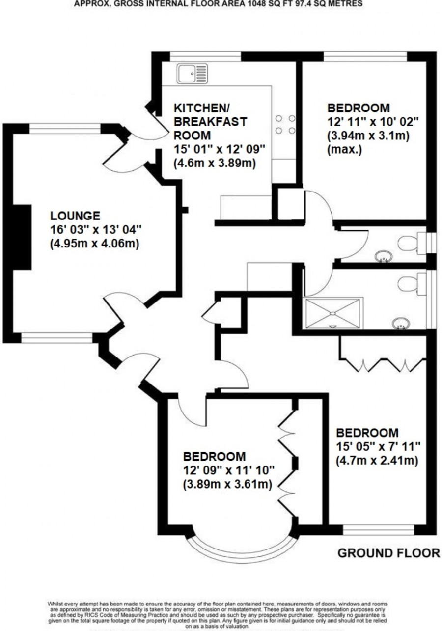 Floorplans For Rookesley Road, Orpington