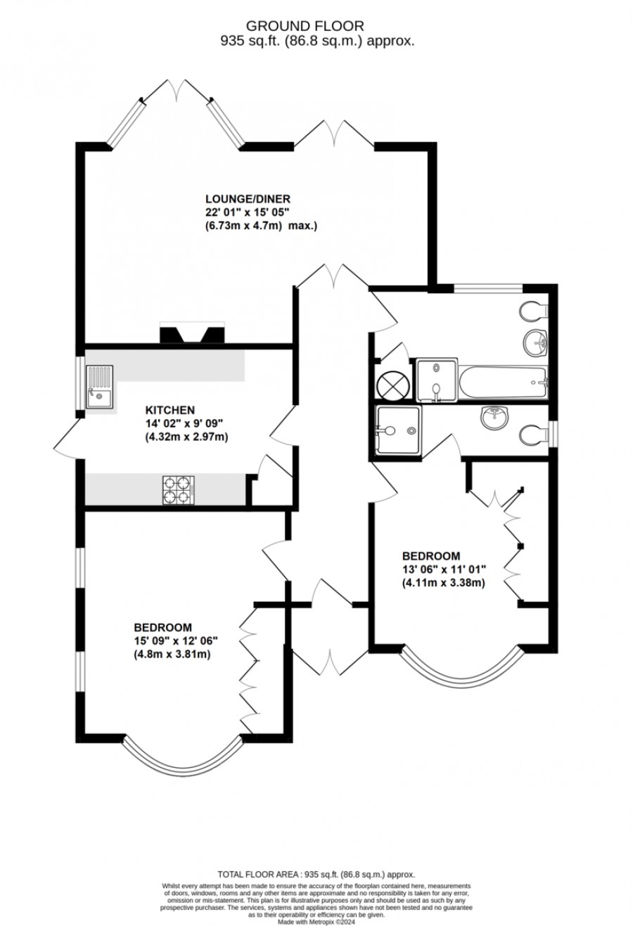 Floorplans For Haileybury Road, Orpington