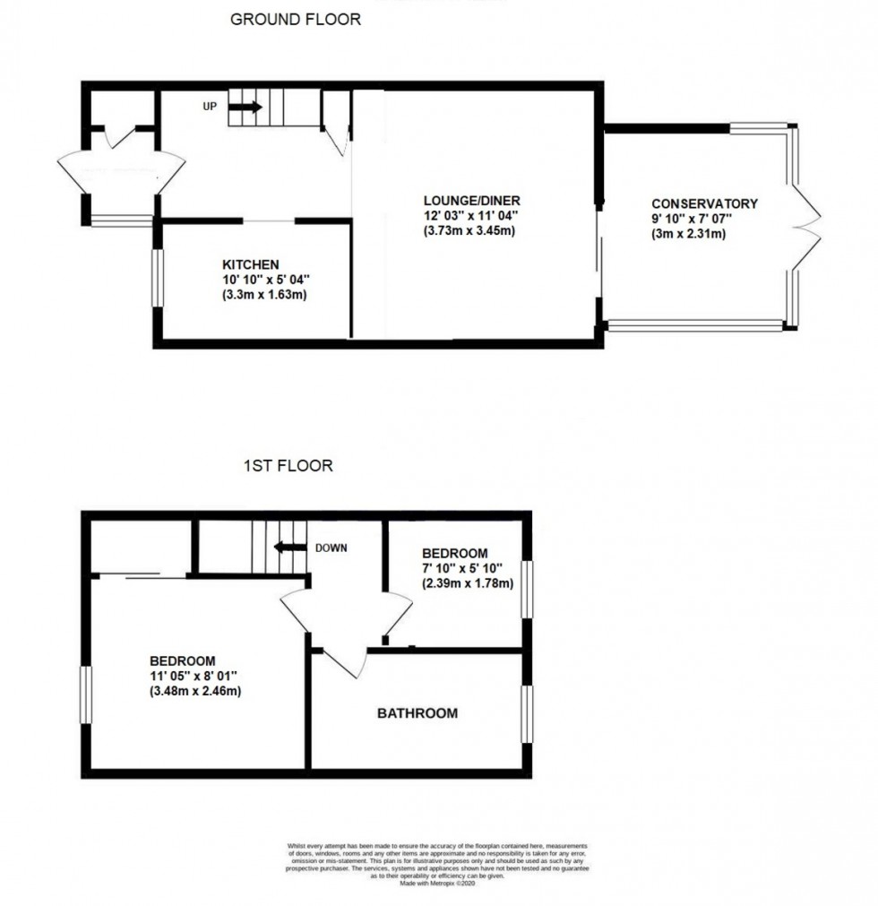 Floorplan for Barcombe Close, Orpington