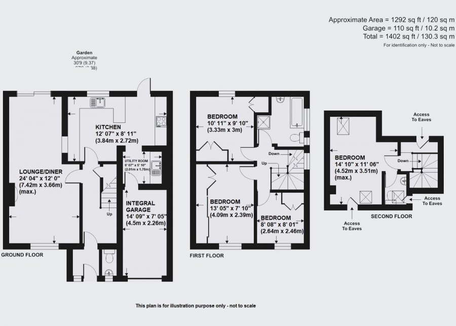 Floorplans For Sherlies Avenue, Orpington