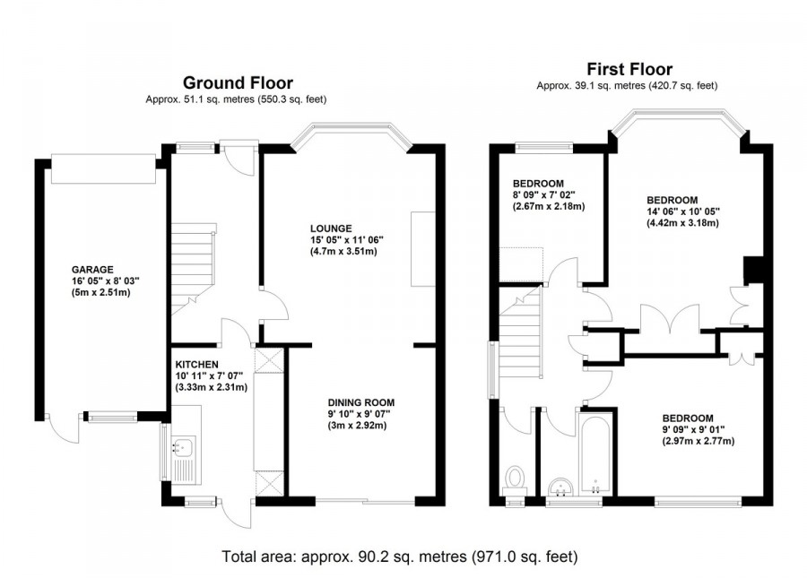 Floorplans For Nursery Close, Orpington