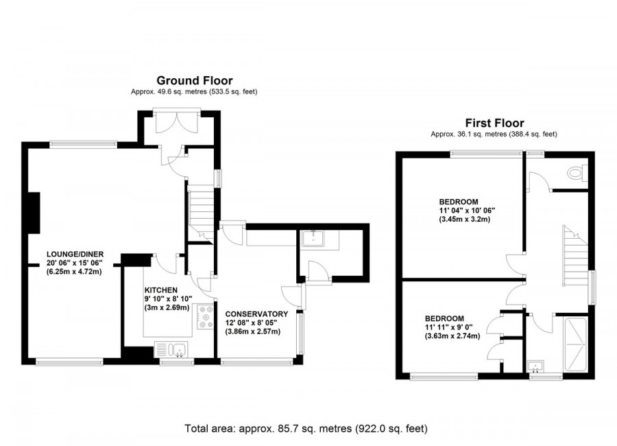 Floorplans For Repton Road, Orpington