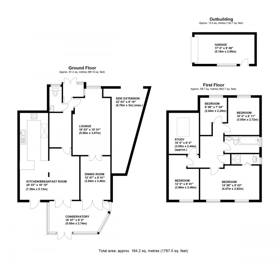 Floorplans For Goldfinch Close, Orpington