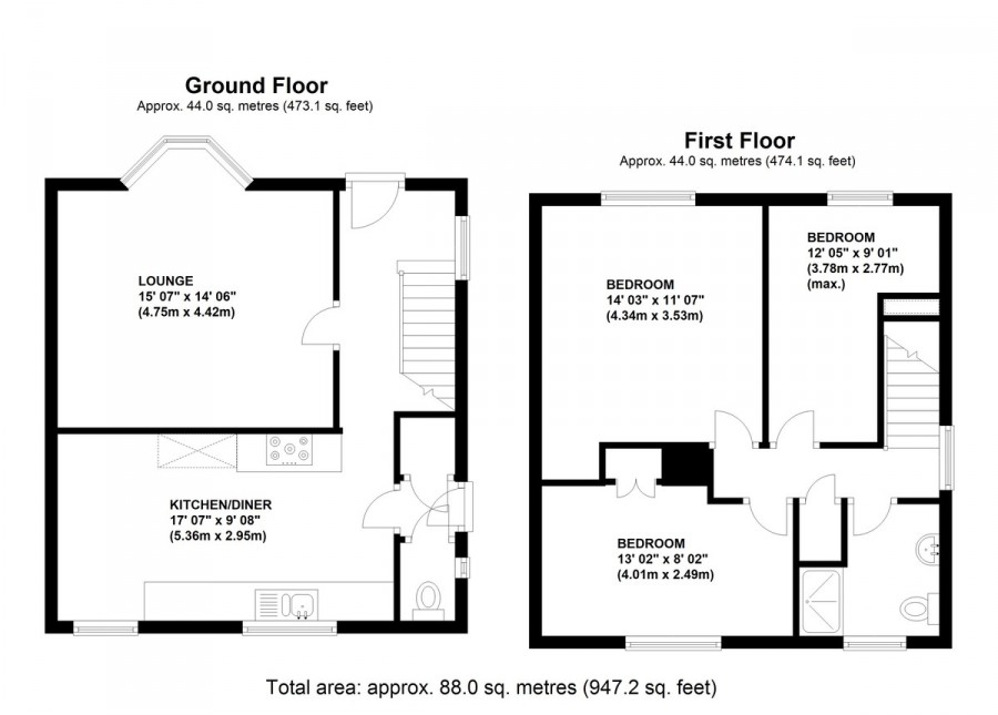 Floorplans For Wisley Road, Orpington