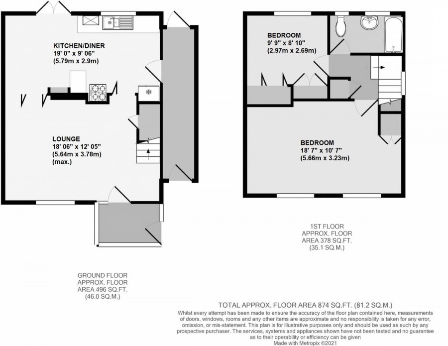 Floorplans For Midfield Way, Orpington