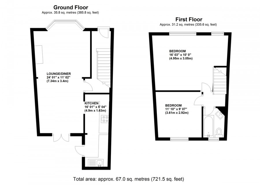 Floorplans For Elmcroft Road, Orpington