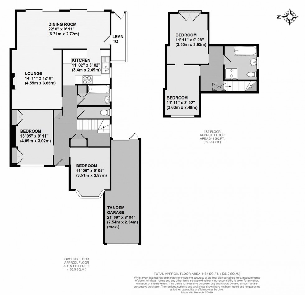 Floorplan for Malvern Road, Orpington