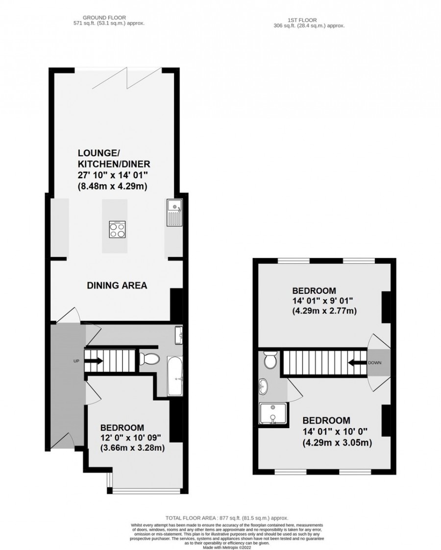 Floorplans For Perry Hall Road, Orpington