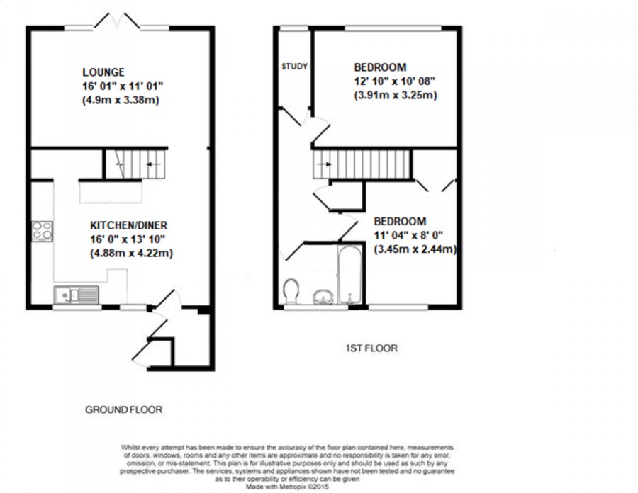 Floorplans For Cowden Road, Orpington