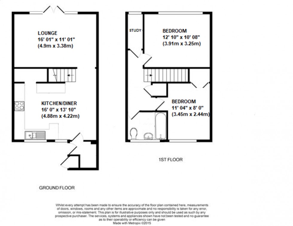 Floorplan for Cowden Road, Orpington