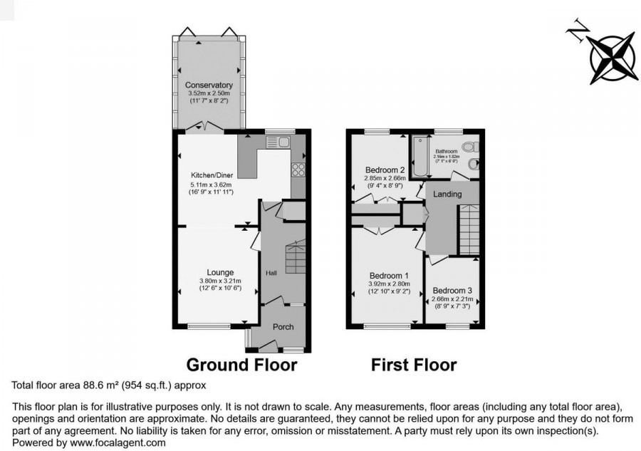 Floorplans For Stapleton Road, Orpington