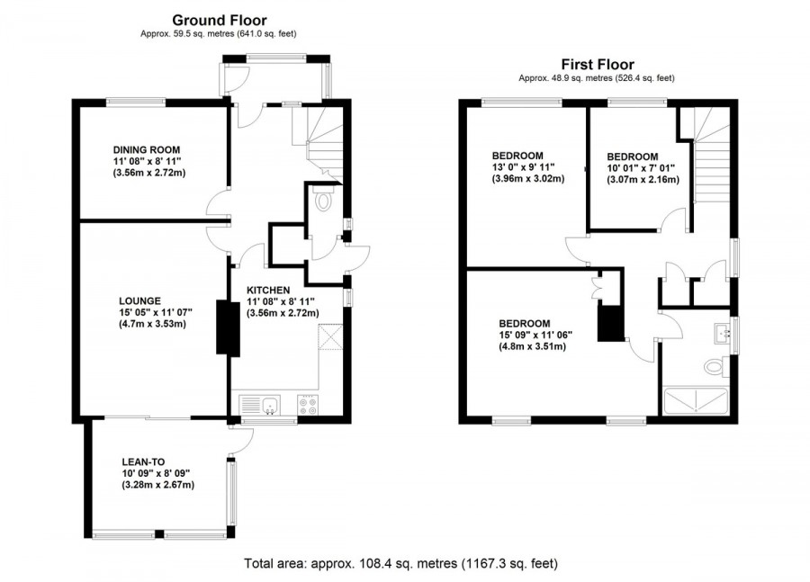 Floorplans For Breakspears Drive, Orpington