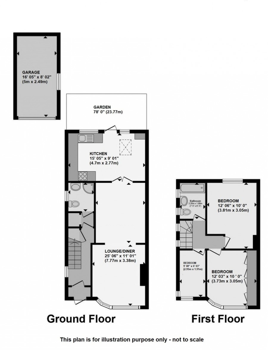 Floorplans For Northlands Avenue, Orpington