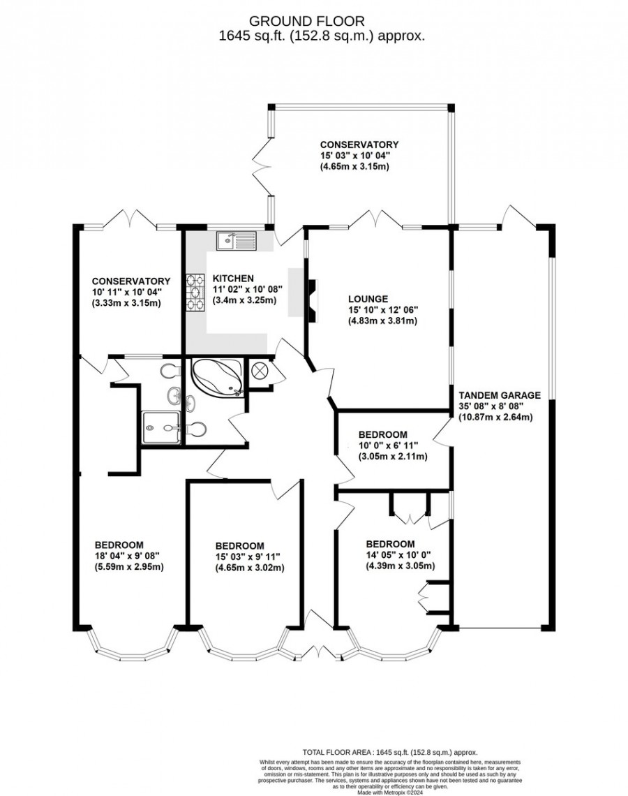 Floorplans For Avalon Close, Orpington