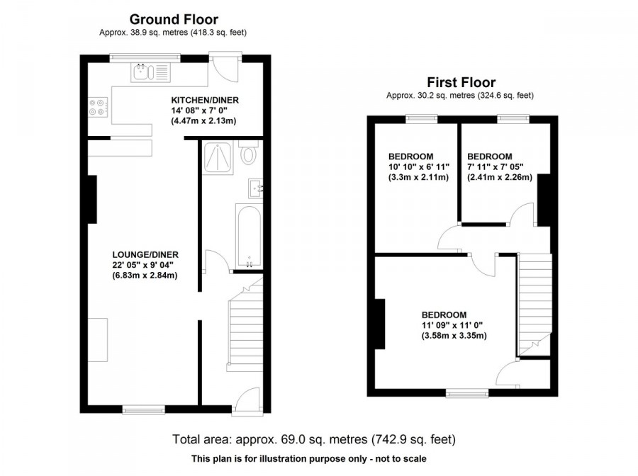 Floorplans For Kings Road, Orpington