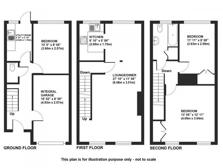 Floorplans For Station Approach, Chelsfield