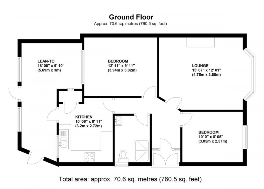 Floorplans For Kynaston Road, Orpington