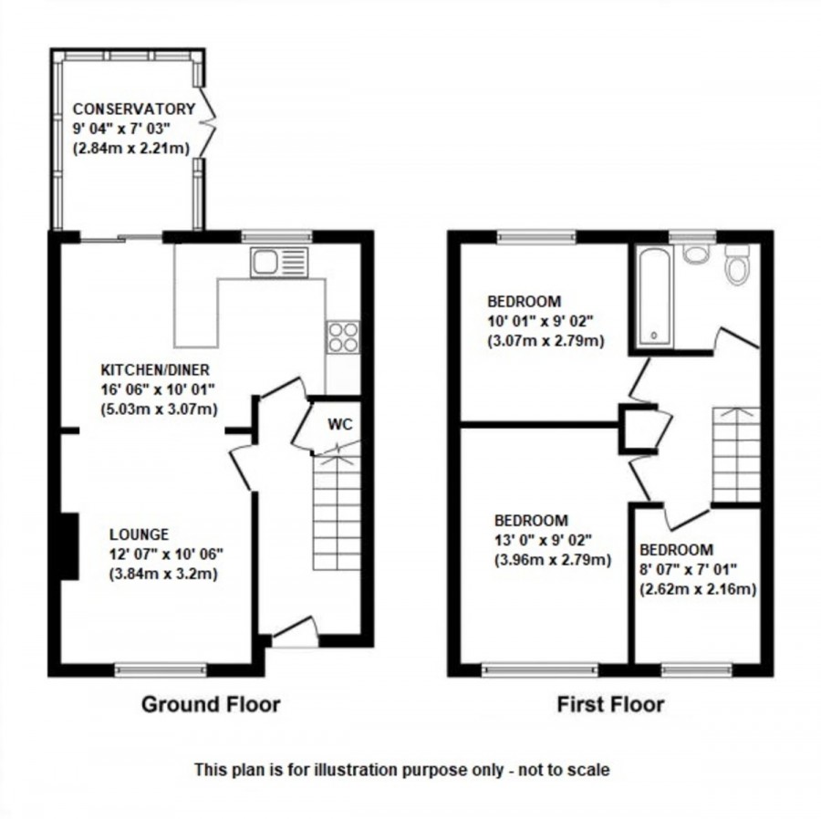 Floorplans For Wayne Close, Orpington