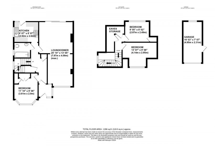 Floorplans For Lancing Road, Orpington