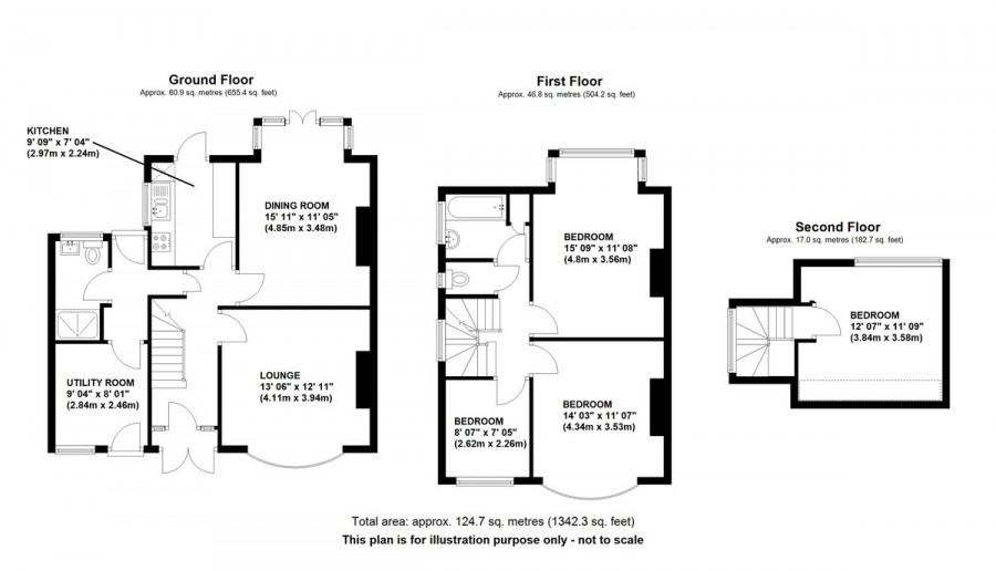 Floorplans For Lancing Road, Orpington