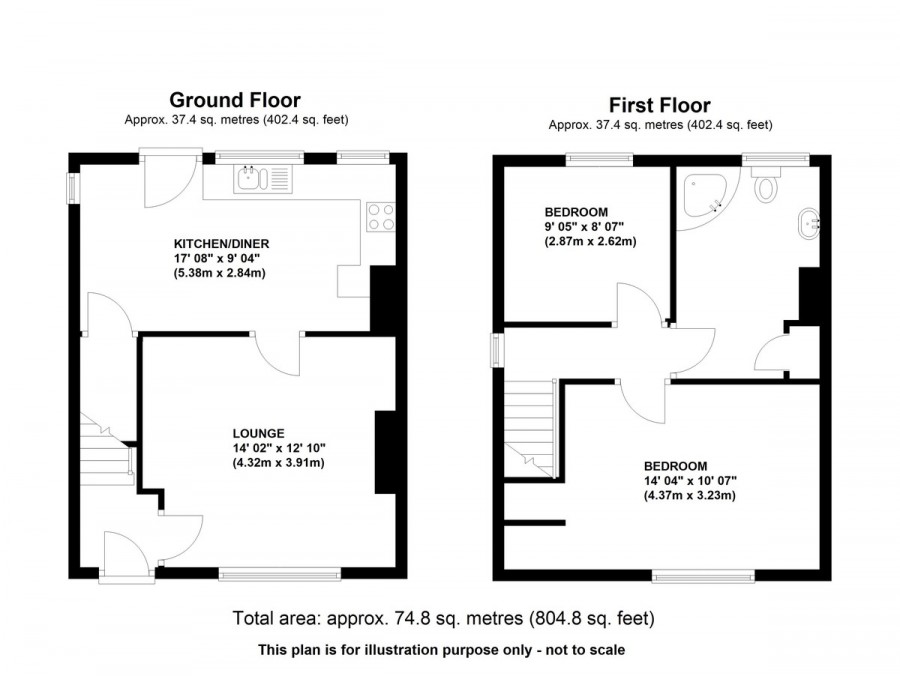 Floorplans For Broom Avenue, Orpington